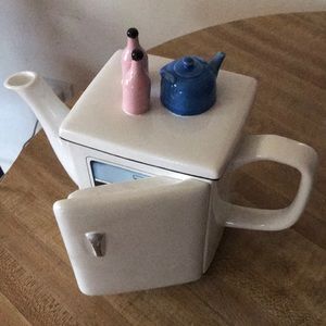 Tea Time Collection “ Refrigerator”, tea pot, beautifully designed.